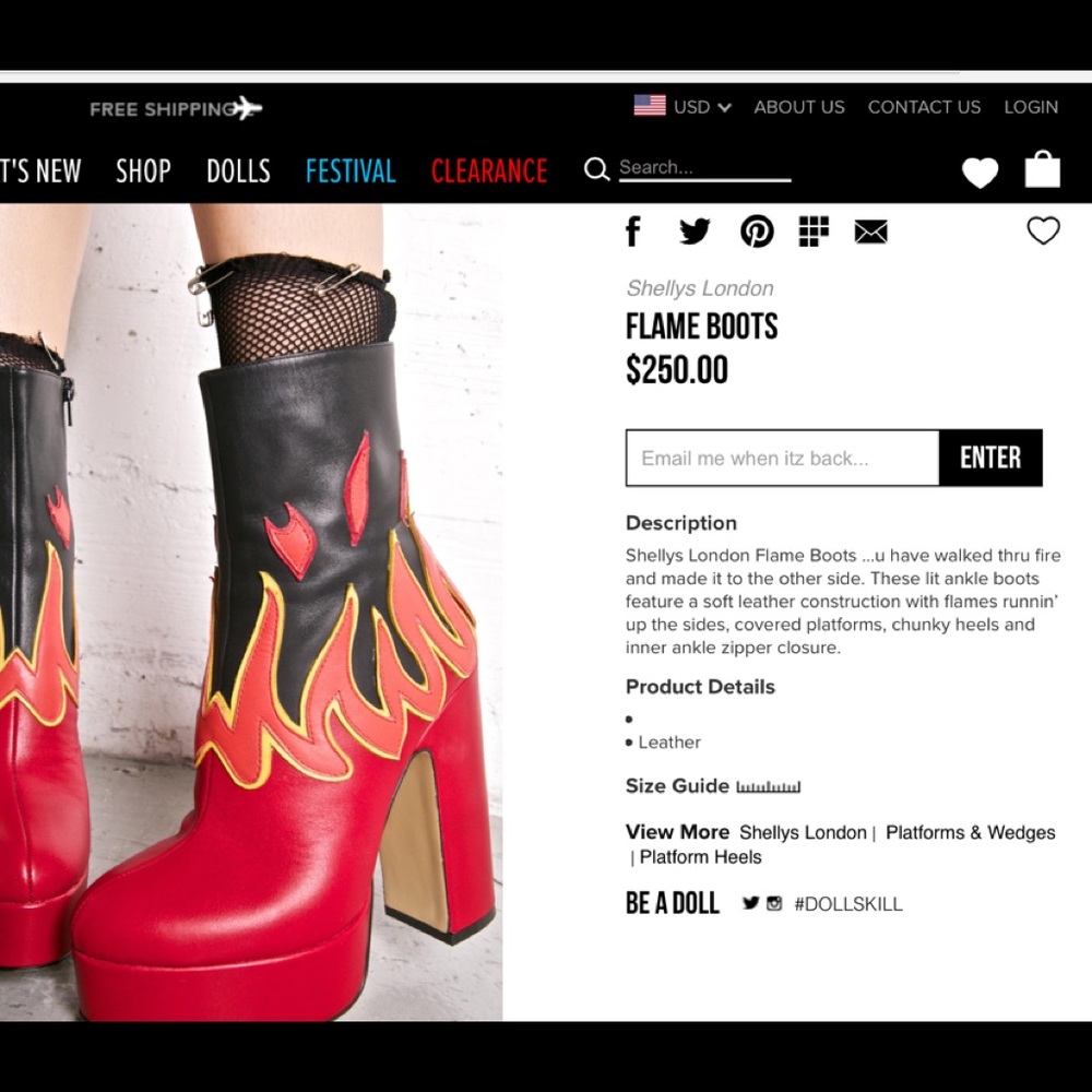 Flame Boots🔥🔥🔥